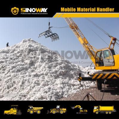 Bulk Material Handling Machine with Sorting Grab