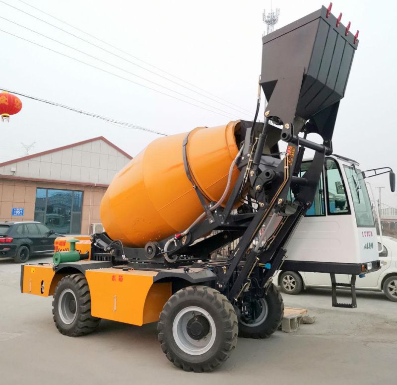 Chinese Manufacturer Jbc4.0 Self Loading Concrete Mixer