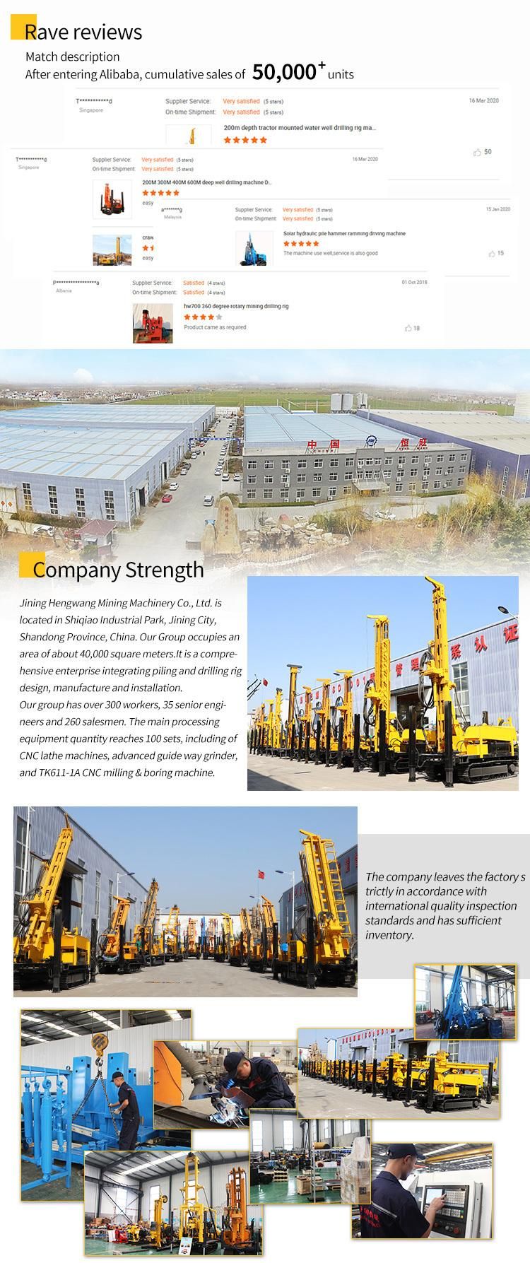 Full Hydraulic Road Pile Driver High Efficiency Piling Machine