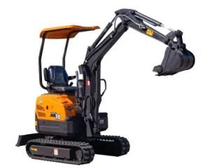 1.5t Mini Excavator for Sale, Japan Engine, Euro V Emission Standard, EPA&CE Certificate