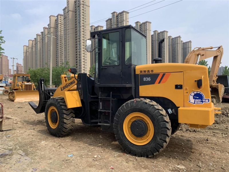 Used China 3t Liugong Clg836 Wheel Loader Logging Loaders