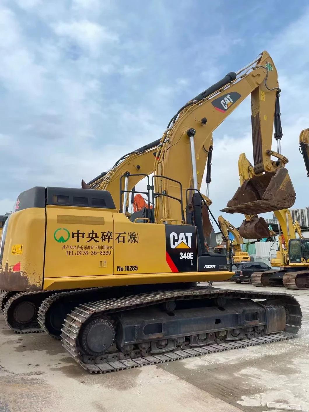 Used Caterpillar 349e Cat340d 340d2 349e 349d 390d 390f 320 325 330 329 345 Second Hand Hitachi Komatsu Excavator 50 Ton Excavators Mining Machine Machinery