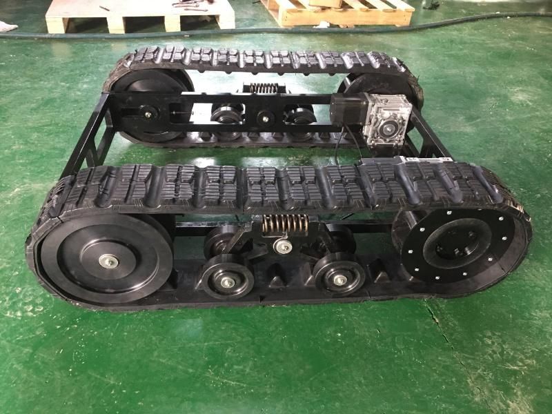 Rubber Track Undercarriage for Lawn Mower/Snow Blower Within 200kgs