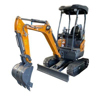 CE/EPA 2000 Kg Hydraulic Crawler Mini Small Excavator with Japan Kubota Engine