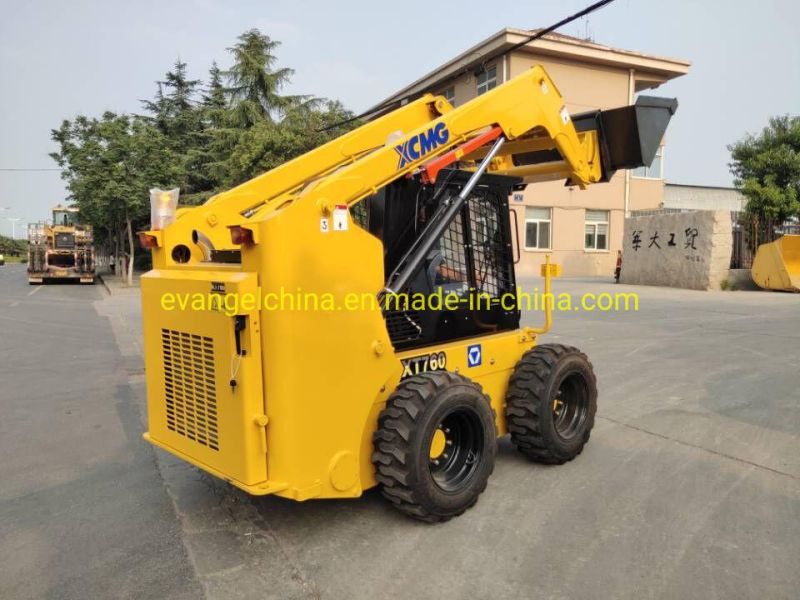 Small Skid Steer Loader Xt740/Xt750/Xt760 with Attachments