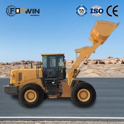 W956 5t Construction Farm / Construction / Argricultural Equipment Compact / Front End Wheel Loader High Quality Machinery with Snow Bucket / Digger