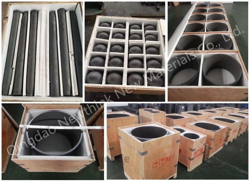 Sintered Silicon Carbide Bushing Ceramic Cyclonic Desander Liner, Bushing, Lined Pipe, Tube, Cyclone, Silicon Carbide for Mines