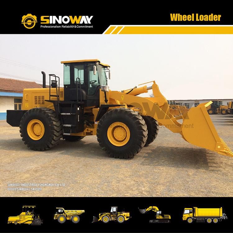 Sinoway Shovel Wheel Loader with Grab Bucket