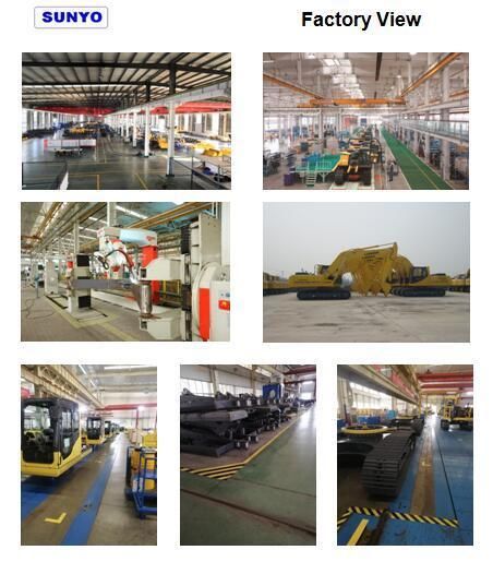 Sy68 Model Sunyo Brand Wheel Mini Excavator Is Hydraulic Excavator as Mini Excavator, Mini Loaders, and Crawler Excavator.