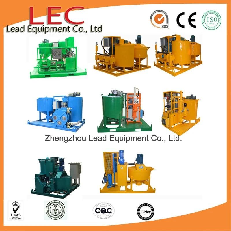 Chinese brand grout plant pump with mixer electric engine grouting unit grout injection plant for dam foundations