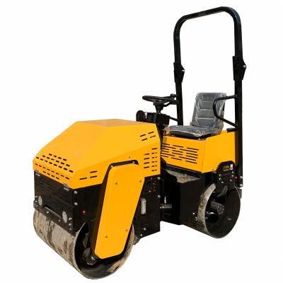 CE Approved Chinese Manufacturer 1ton Vibratory Mini Road Roller