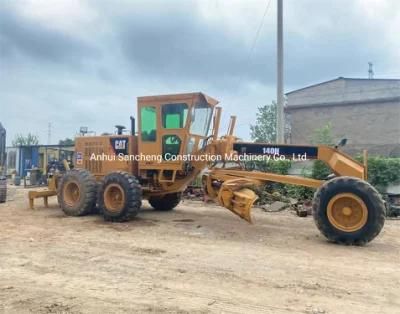 Few Working Hours Used Caterpillar 140h Motor Grader for Sale