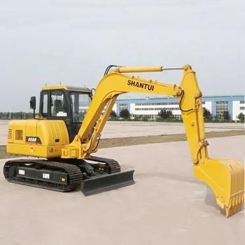 Shantui Digging Machine Se60 Mini Excavator 6t Backhoe Excavator