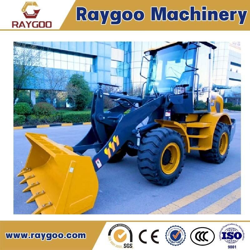 Raygoo 2ton Chinese Front End Loader Price Promotion 1.0m3 XCMG Lw200kv Lw200kn Loading Bulked Chinese Mini Wheel Loader for Road Machinery