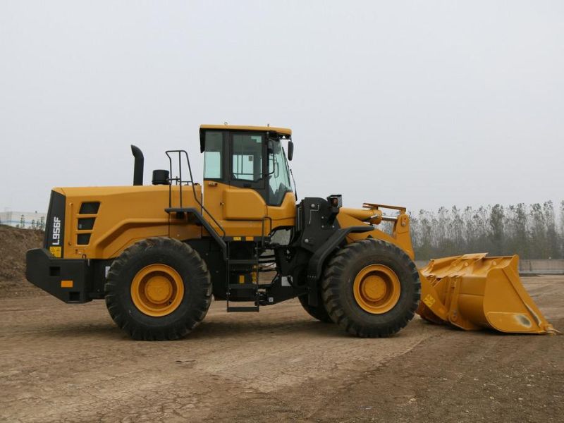 Factory Price 5ton Wheel Loader L956f with 3cbm Bucket Capacity in Stock