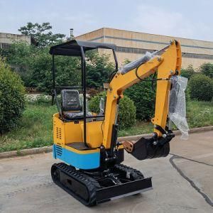 China Best Selling 1.0ton Mini Crawler Excavator Micro Digger Low Price for Sale
