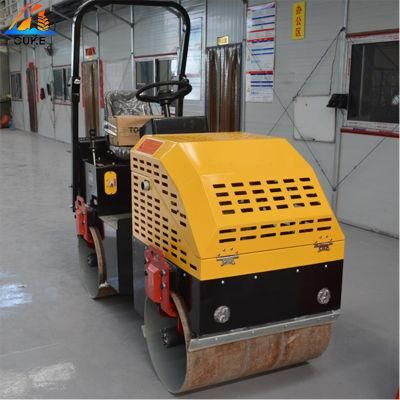 1 Ton Ride on Front Wheel Vibratory Road Roller