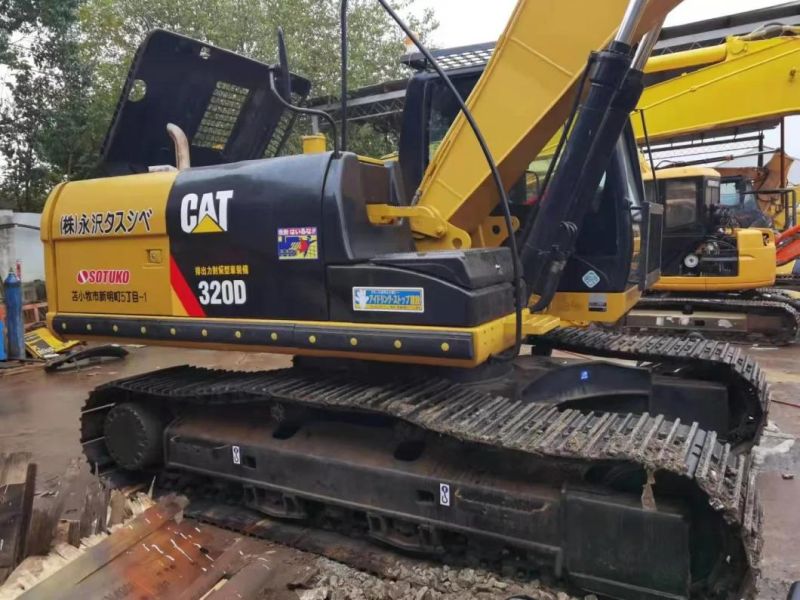 Caterpillar 320d Used Second Hand Hydraulic Crawler 20 Ton Mining Construction Machinery Hitachi Cat Excavator Used Excavators Excavadora Usada Excavatrice Sale