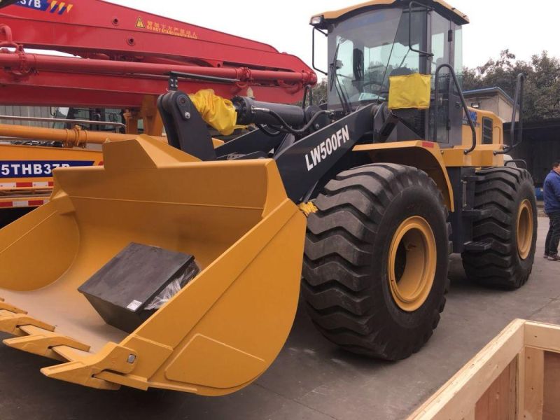 Most Popular Wheel Loader Lw500fn with Pilot Operation
