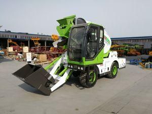 4.0cbm Mobile Self-Loading Concrete Batching Plant Concrete Mixers