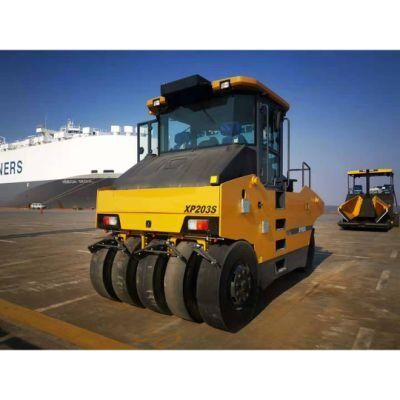 Pneumatic Roller 20ton XP203s Rubber Tire Roller Compactor for Sale
