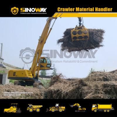 Popular Crawler Material Grabbing Excavator with Good Price