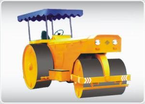 Tandem Three-Wheel Static Road Roller