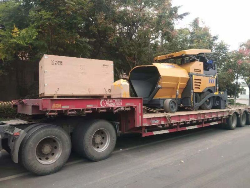 4.5m Asphalt Road Paver Machine RP453L Mini Wheel Paver