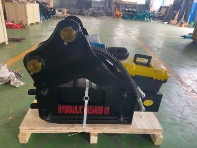 Side Bracket Hydraulic Concrete Breaker for 424b Excavator