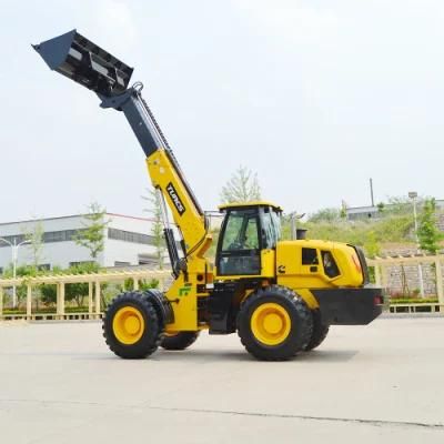 Telescopic Wheel Loader 6m Lifting Height Weight 8000