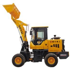 Luyu Zl18f China 1.6ton Small Skid Steer Wheel Loader with Attachments