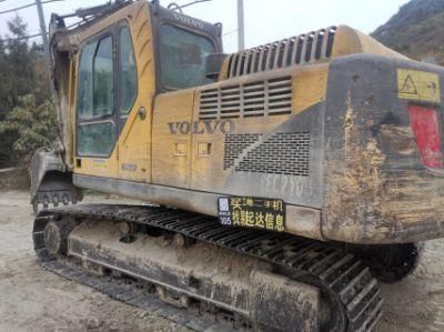 Used Mini Medium Backhoe Excavator Volvo Ec210b Construction Machine Second-Hand