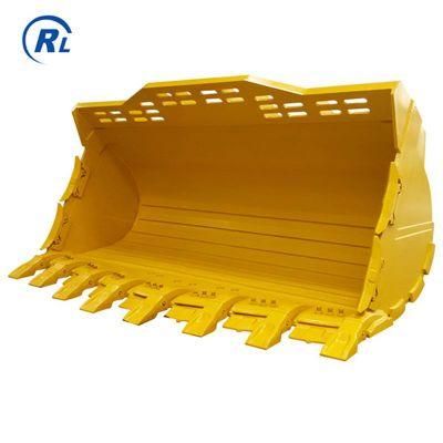 Qingdao Ruilan OEM Wheel Loader Parts Wa320 Rock Bucket for John Deere Loader