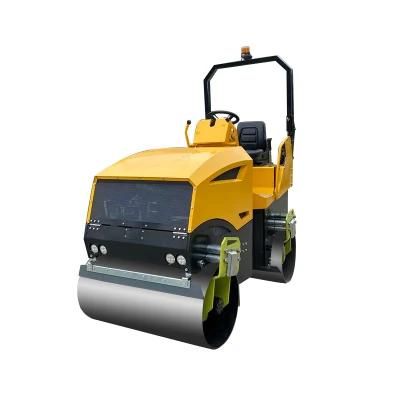 Construction Machine 3 Ton Hydraulic Double Drum Vibration Roller