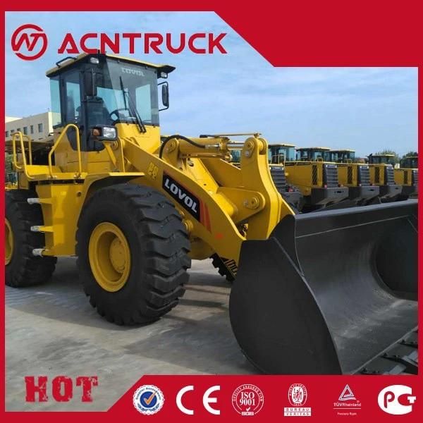 Lovol 5000kg 3 Cubic Meters Wheel Loader with Blade in Uganda