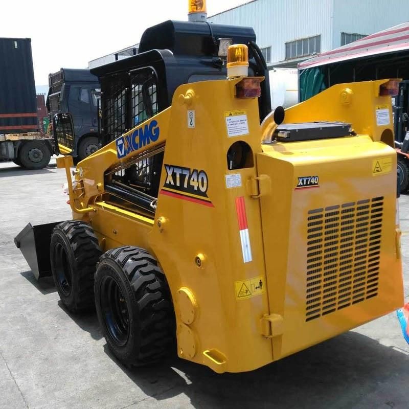 Top Brand Xc740K Xc760K 750kg 0.45cbm Skid Steer Loader