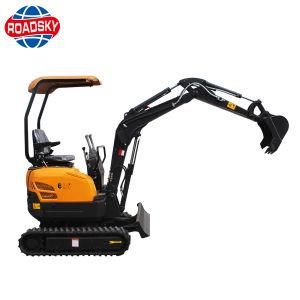 Agricultural Mini/ Small Hydraulic Crawler Excavator Farm Digger