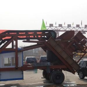 CE Certificate Yhzs35 Trailer Concrete Plant