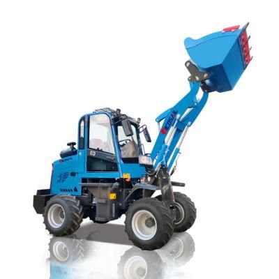 High Loading 1ton Wheel Loader 910 Agricultural Loader Mini for Farm in Stock