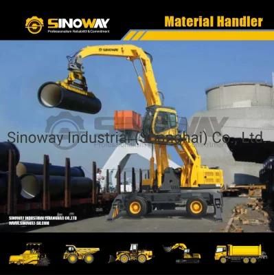 260HP Tyre Material Handler with Grab Wheel Material Handling Equipment