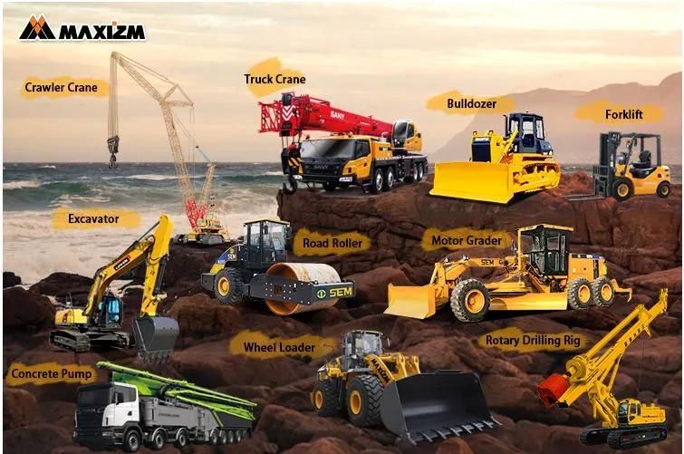 China Famous Brand Maxizm Construction Machinery 1.5ton Mini Wheel Loader Lw150fv