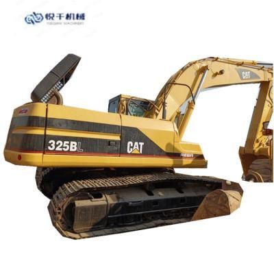 Cat 325bl/324D/323D/321d/320bl 20-25 Ton/Used Hydraulic Crawler Excavator with Hammer Line Low Price High Quality