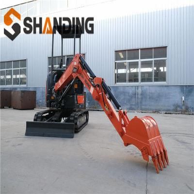 Cheap Price Small Excavator New Diesel Engine Excavator Mini Excavator 2.5t Form China