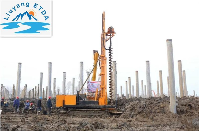 High Quality Small Piling Machine with No Noise and Pollution