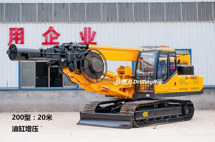 Dfr-20c Mini Hydraulic Pile Driver Machine for 20m Depth