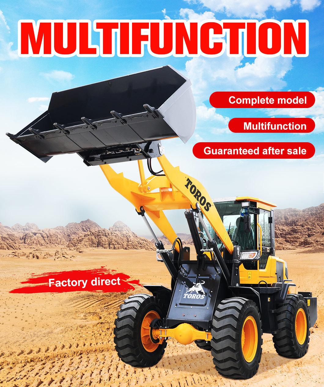 EPA 4 Buy China Front Mini Telescopic Loader Buckets Front End Small Wheel Loader with Euro Quick Coupler 1 Ton 2 Ton Prices
