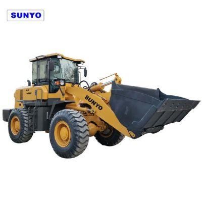 Sunyo Brand Wheel Loader Sy936f Mini Loader Model as Skid Steer Loader Is Best Construction Equipment.