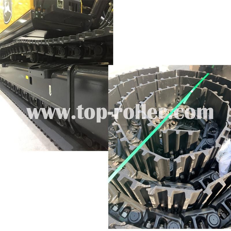 Track Link with Shoe E110b Excavator Track Link Group Track Pad