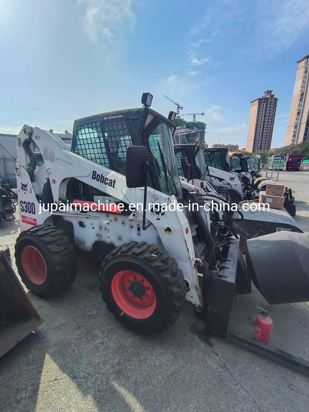 High Quality Used Wheel Loader Bobcat S300 Machine Wheel Loader Skid Steer Loader