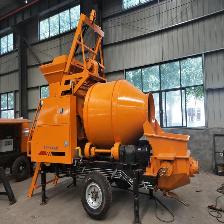 Automatic Concrete Mixer Machine with Hydraulic Pump